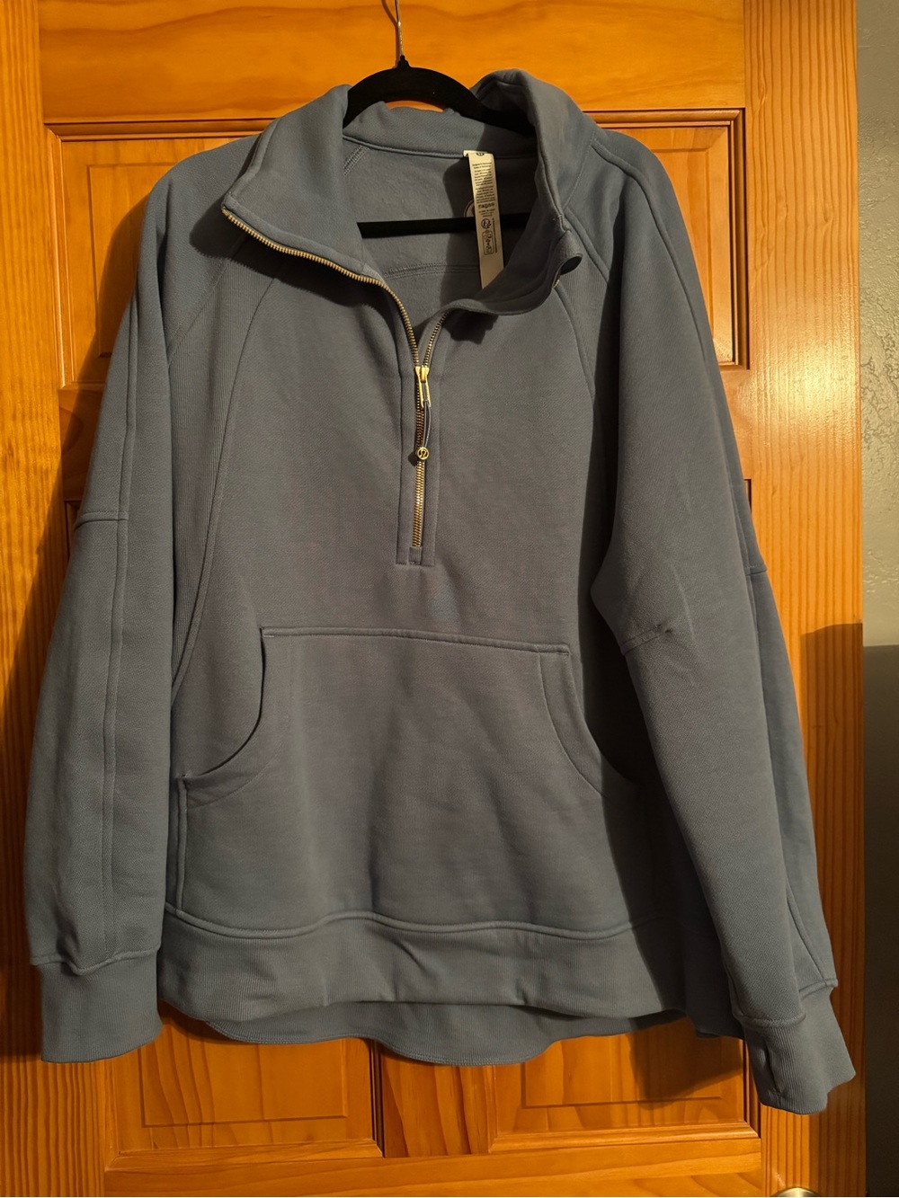 Lululemon Half-Zip Pullover Sweater - Slate Blue